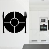 Cutlery - Chalkboard / Blackboard Wall Stickers