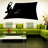 Dancer - Chalkboard / Blackboard Wall Stickers