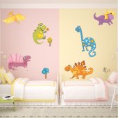 Dinosaur Set Wall Stickers