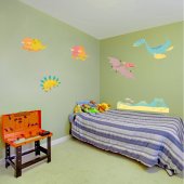 Dinosaur Set Wall Stickers