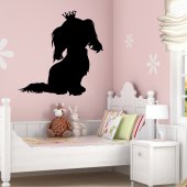 Dog Chalkboard / Blackboard Wall Stickers