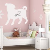 Dog Whiteboard Wall Stickers