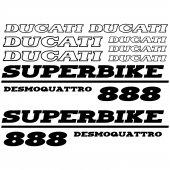 Ducati 888 Desmo Aufkleber-Set