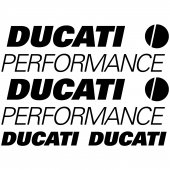 Ducati Performance Aufkleber-Set