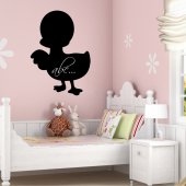 Duck Chalkboard / Blackboard Wall Stickers