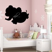 Elephant - Chalkboard / Blackboard Wall Stickers