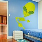 Extraterrestrial Wall Stickers