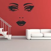 Face Wall Stickers