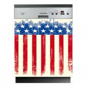 Flag Usa - Dishwasher Cover Panels