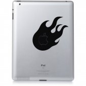 Flaming - Decal Sticker for Ipad 3