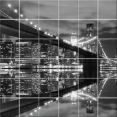 Fliesenaufkleber Brücke New York
