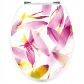 Flower petals - Toilet Seat Decal Sticker