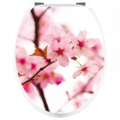 Flower - Toilet Seat Decal Sticker