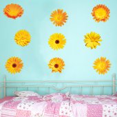 Flowers Set Wall Stickers