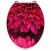 Flowers - Toilet Seat Decal Sticker