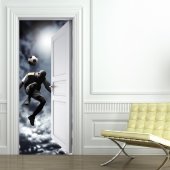 Footballer Door Stickers