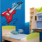 Guitar Wall Stickers