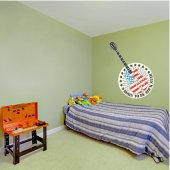 Guitar Wall Stickers