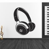 Headphones Wall Stickers