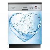 Heart - Dishwasher Cover Panels