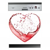 Heart - Dishwasher Cover Panels