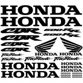 Honda cbr 600rr Aufkleber-Set