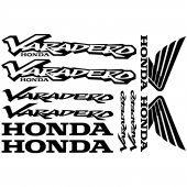 Honda varadero Aufkleber-Set