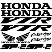 Honda vtr sp2 Decal Stickers kit