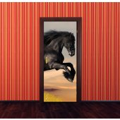 Horse Door Stickers