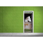 Horse Door Stickers