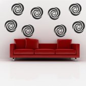 Hypnosis Set Wall Stickers