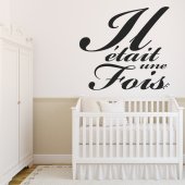 il était une fois Wall Stickers