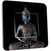 Interrupteur Décoré Simple Bouddha  Zen 3