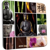 Interrupteur Décoré Simple Bouddha  Zen 4