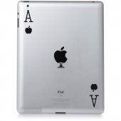 iPad 2 Aufkleber As Apple