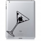 iPad 2 Aufkleber Cocktail