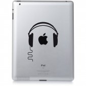 iPad 2 Aufkleber Dj