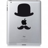 iPad 2 Aufkleber Gentleman