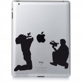 iPad 2 Aufkleber Kameramann