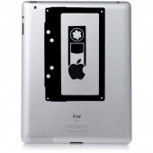 iPad 2 Aufkleber Kassette