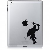 iPad 2 Aufkleber Ritter