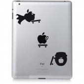 iPad 2 Aufkleber schlittschuh