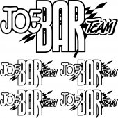 Joe Bar Team Aufkleber-Set