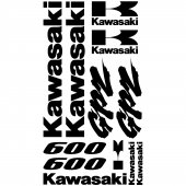 Kawasaki GPZ 600 Decal Stickers kit