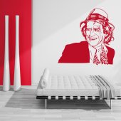 Keith Richards Wall Stickers