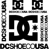 kit autocolant Dcshoeco USA