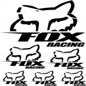 kit pegatinas fox racing