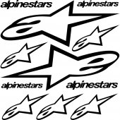 Kit stickers alpinestars