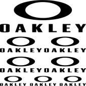 Kit stickers oakley