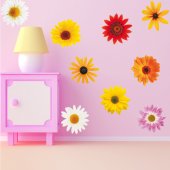 Kit Vinilo decorativo infantil 9 flores